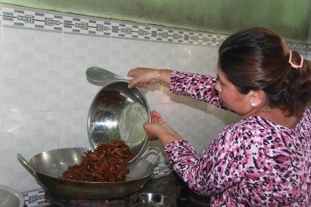 Nhớ vị cá bống sông Trà…