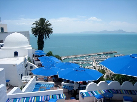 Thị trấn Sidi Bou Said của Tunisia