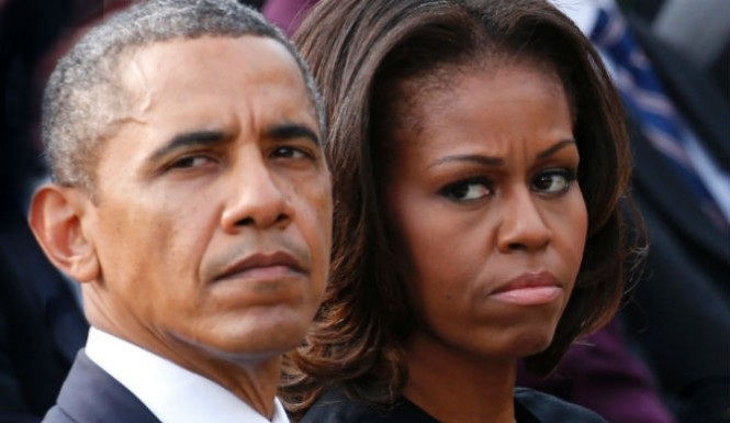 Lại rộ tin đồn vợ chồng Tổng thống Obama sắp ly dị - 1 Vợ chồng Obama đã không ít lần bị đồn sắp ly dị.