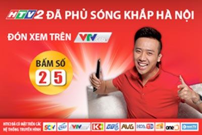 Gia nhập hệ thống VTVcab, HTV2 phủ sóng khắp Hà Nội - 1 HTV2 hiện đã tiếp
cận hơn 6 triệu thuê bao truyền hình trả tiền trên toàn quốc.
