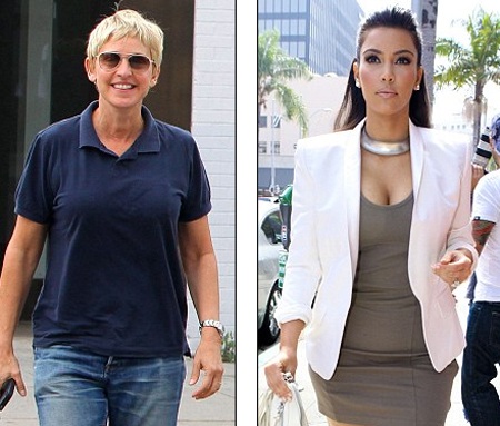Cô Kim “siêu vòng ba” mời Ellen DeGeneres dự đám cưới qua Twitter - 1