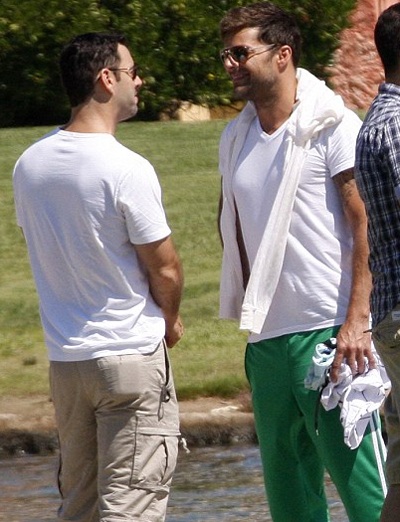 Ricky Martin đi nghỉ cùng người yêu đồng tính - 2