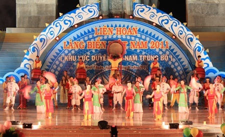Khai mạc Liên hoan làng biển Việt Nam - 1 Khai mạc Liên hoan làng biển Việt Nam - 1
