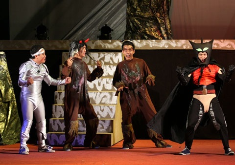 Xuân Bắc vui trung thu cùng trẻ nhỏ - 1 Xuân Bắc vui trung thu cùng trẻ nhỏ - 1