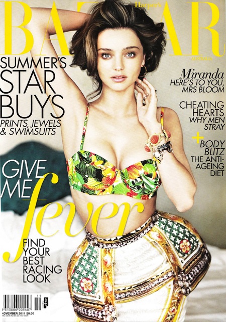 Miranda Kerr: Siêu gợi cảm trên Harper’s Bazaar - 1 Miranda Kerr: Siêu gợi cảm trên Harper’s Bazaar - 1