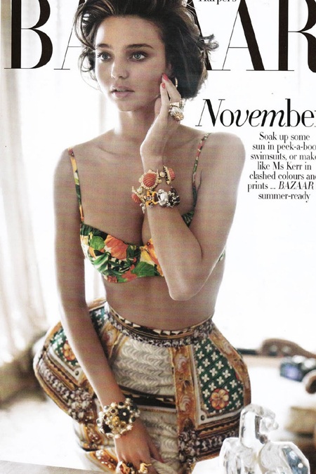 Miranda Kerr: Siêu gợi cảm trên Harper’s Bazaar - 3 Miranda Kerr: Siêu gợi cảm trên Harper’s Bazaar - 3