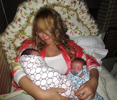 Chùm ảnh độc về cặp song sinh của Mariah Carey  - 4