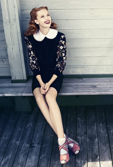 Vẻ đẹp cổ điển của Frida Gustavsson - 6 Vẻ đẹp cổ điển của Frida Gustavsson - 6