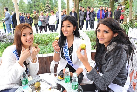 Người đẹp Hoa hậu quốc tế khám phá Thành Đô - 15