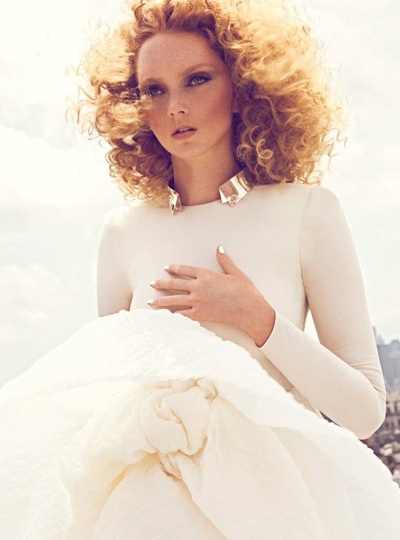 Lily Cole tái ngộ với tóc xoăn lạ mắt - 7 Lily Cole tái ngộ với tóc xoăn lạ mắt - 7