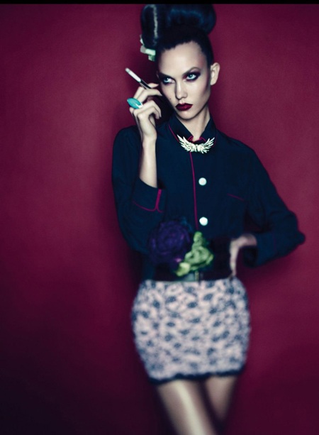 Karlie Kloss đẹp kiêu sa trên Vogue - 6