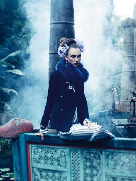 Karlie Kloss đẹp kiêu sa trên Vogue - 8