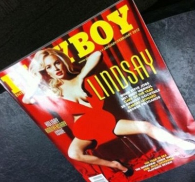 Lộ ảnh mát mẻ của Lindsay Lohan trên Playboy - 1 Lộ ảnh mát mẻ của Lindsay Lohan trên Playboy - 1
