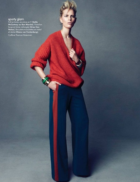 Karolina Kurkova kiêu sa trên Elle  - 9