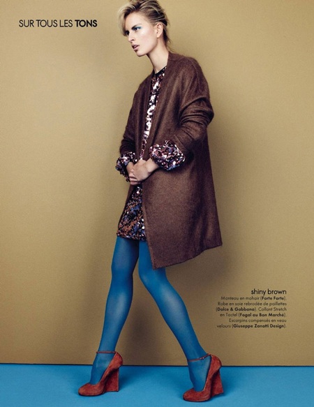 Karolina Kurkova kiêu sa trên Elle  - 12