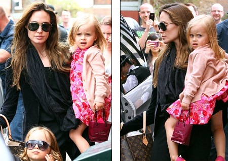 Mẹ con Angelina Jolie đi xem Harry Potter - 4 Mẹ con Angelina Jolie đi xem Harry Potter - 4