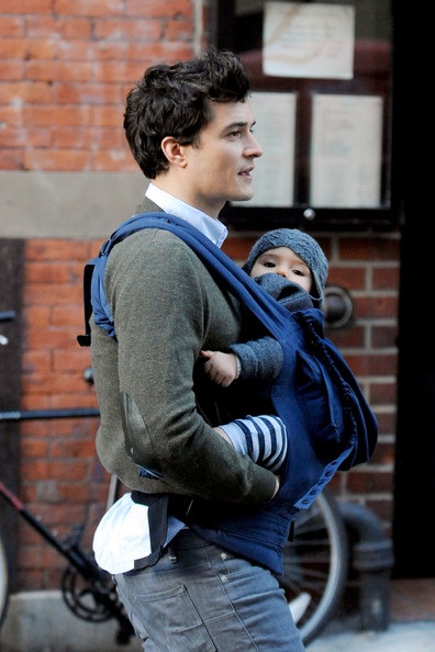 Hình ảnh hoàn hảo về ông bố đảm Orlando Bloom  - 3