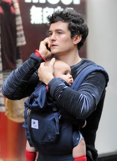 Hình ảnh hoàn hảo về ông bố đảm Orlando Bloom  - 15