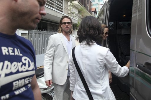 Hình ảnh đầu tiên về Brangelina tại Việt Nam - 5