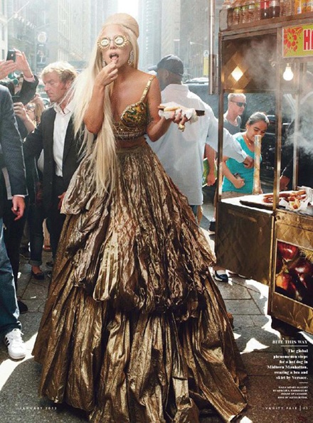 Lady Gaga khoe thân trọn vẹn trên Vanity Fair - 1 Lady Gaga khoe thân trọn vẹn trên Vanity Fair - 1