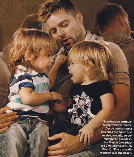 Ricky Martin muốn có thêm con gái - 2