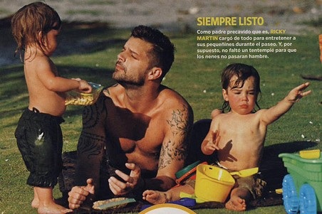 Ricky Martin muốn có thêm con gái - 1