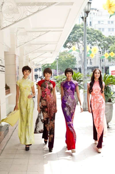 Top 4 Vietnam’s Next Top Model 2011 rạng rỡ đón xuân - 5 Top 4 Vietnam’s Next Top Model 2011 rạng rỡ đón xuân - 5