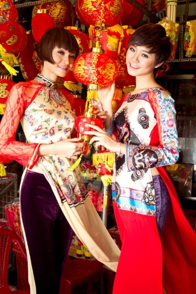 Top 4 Vietnam’s Next Top Model 2011 rạng rỡ đón xuân - 8 Top 4 Vietnam’s Next Top Model 2011 rạng rỡ đón xuân - 8
