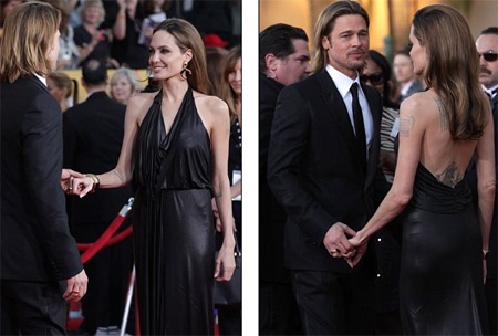 Nụ hôn hiếm bị bắt gặp của Angelina Jolie - Brad Pitt - 8 Nụ hôn hiếm bị bắt gặp của Angelina Jolie - Brad Pitt - 8