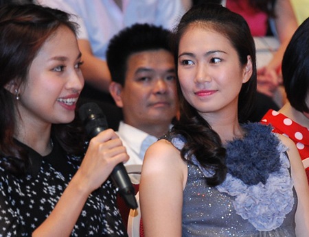 Vân Hugo đi xem Bước nhảy Hoàn vũ 