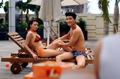 Trà Ngọc Hằng “giải trình” về clip quảng cáo gây phản cảm - 2 Trà Ngọc Hằng “giải trình” về clip quảng cáo gây phản cảm
