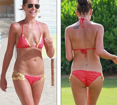 “Vòng một” phẳng, cựu Hoa hậu Anh vẫn tự tin trước ống kính máy ảnh - 2 “Vòng một” phẳng, cựu Hoa hậu Anh vẫn tự tin trước ống kính máy ảnh