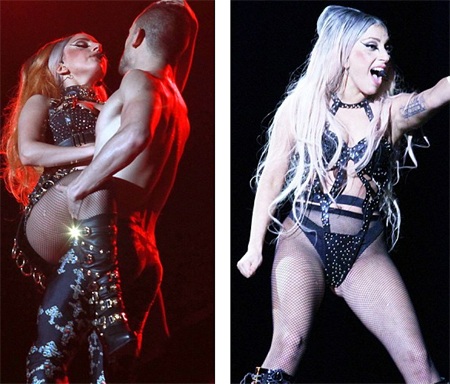Lady Gaga lại diện váy thịt ở Đài Loan
