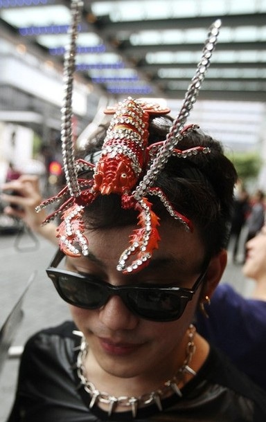 Lady Gaga lại diện váy thịt ở Đài Loan