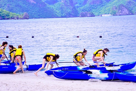 Cuộc thử thách diễn ra vô cùng hào hứng