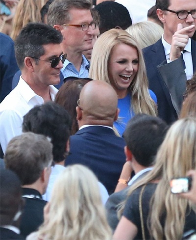 Britney rực rỡ trong tiệc của The X Factor - 1 Vĩnh Ngọc