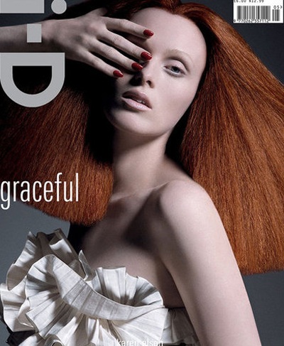 Dàn siêu mẫu cùng nhắm một mắt trên tạp chí - 9 Karen Elson