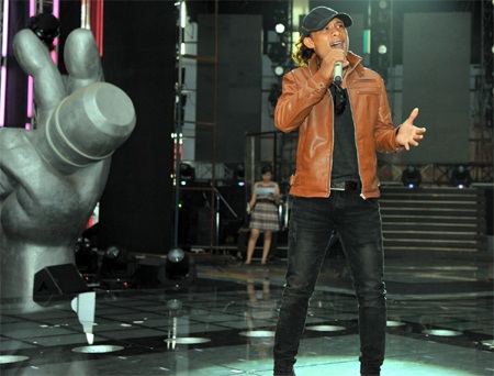 Hình ảnh “nóng” trước đêm thi của Đội Thu Minh, Trần Lập