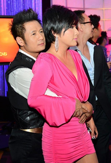 Bằng Kiều và vợ