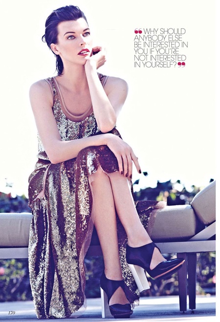 Milla Jovovich quyến rũ trong quảng cáo của thời trang Ý Marella