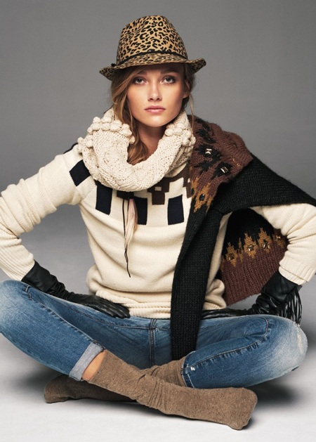 Sành điệu váy áo thu đông