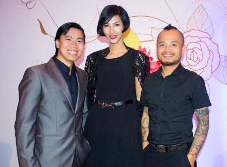 Cùng dự tiệc còn có Trần Lập và thí sinh The Voice Kiên Giang