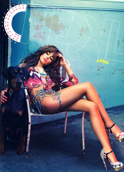 Cheryl Cole cực hấp dẫn trong bộ lịch mới - 4 VN