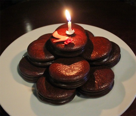 Bánh sinh nhật dễ thương.