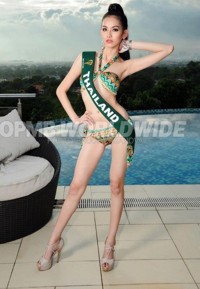 Thí sinh Hoa hậu Trái đất đẹp gợi cảm với bikini - 2 VN