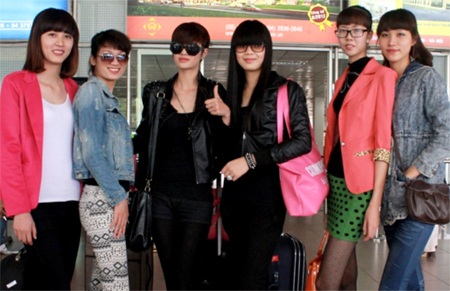 Top 15 VNTM 2012 hội tụ chuẩn bị cho đêm chung kết