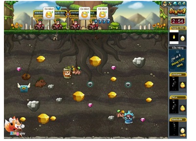 Zing Play - món giải trí hoàn hảo cho dân văn phòng - 3 Mini game Đào Vàng của Zing Play