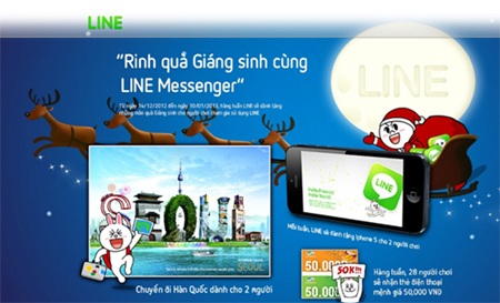 Cùng Lương Mạnh Hải ước quà Giáng sinh qua…LINE - 5 Nguồn: