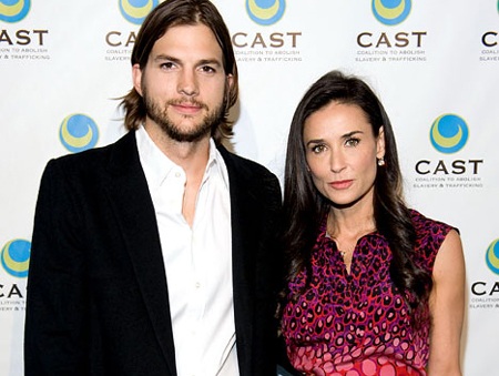 Demi Moore và Ashton Kutcher ngày còn hạnh phúc