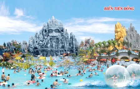 Suối Tiên tưng bừng chào đón năm 2013 - 2 Cổng vào Suối Tiên